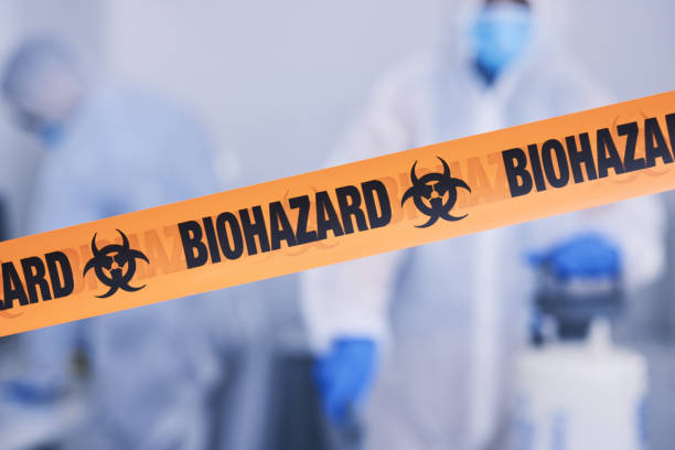 Professional Blood Cleanup technician working in Woody, CA